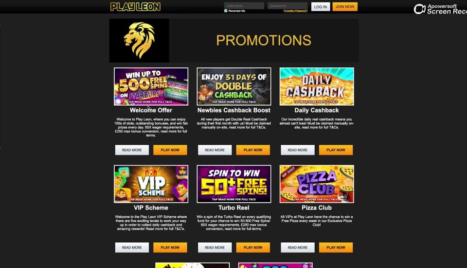 Explore the Wonders of Experiencing Leon Casino