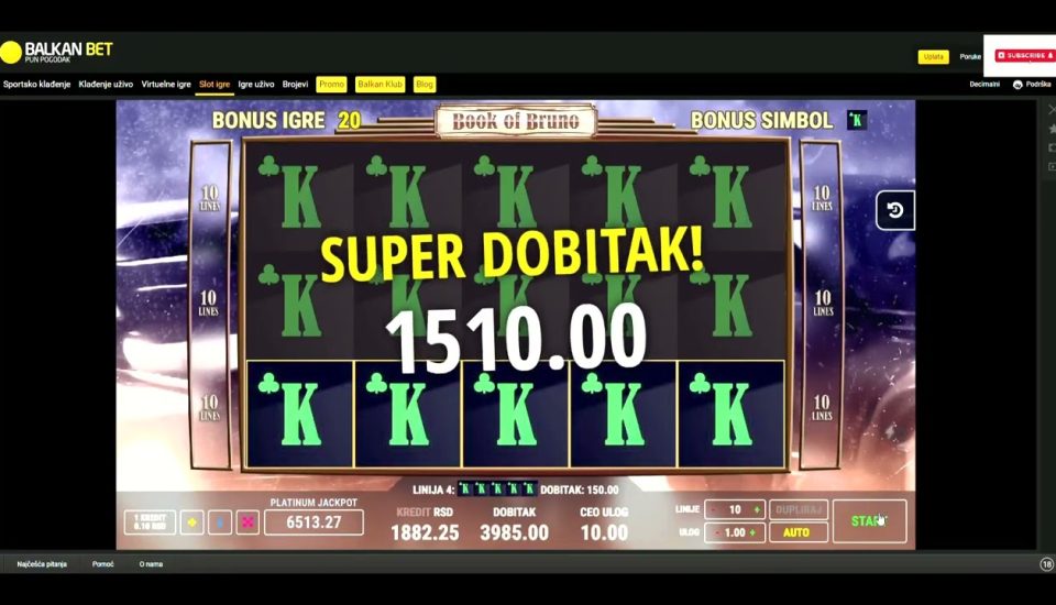 Bruno Casino Bonus entfesselt spielerische Glücksmomente